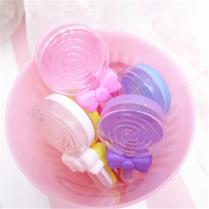 12pcs Lollipop Shape Plastic Candy Box Wedding Cute Candy Pack Baby Shower Kids Birthday Party Gift Box Christmas Party Supplies