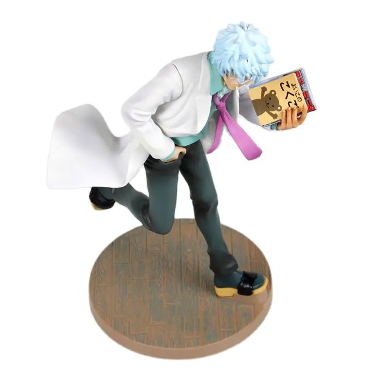 Anime Gintoki Sakata PVC Action Figures Manga Statue Collectible Game Model Kids Toys Doll Gifts 22cm