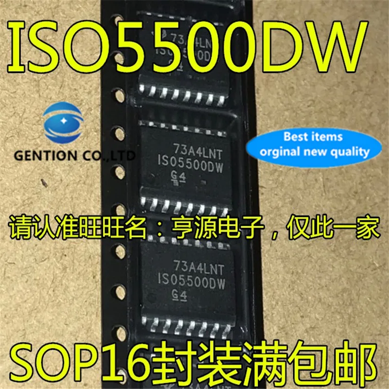 5Pcs ISO5500 ISO5500DW ISO5500DWR SOP16 Bridge driver chip  in stock  100% new and original