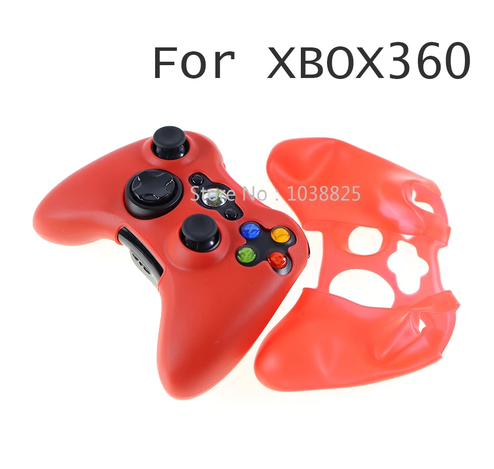 Colorful Protective Silicone Case Skin cover Soft case for XBOX360 Controller XBOX 360 Slim gamepad silicone case