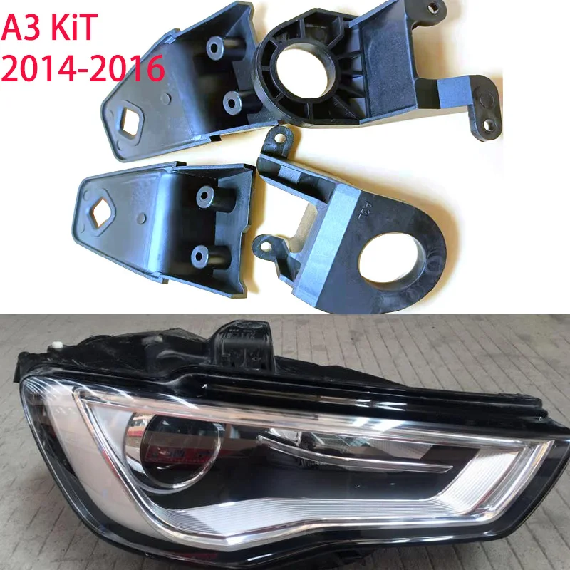 For Audi A3 2014-2016 Headlight Repair Kit Bracket Headlight Bracket Repair Kit Use Left and Right Headlights Plastic Claw