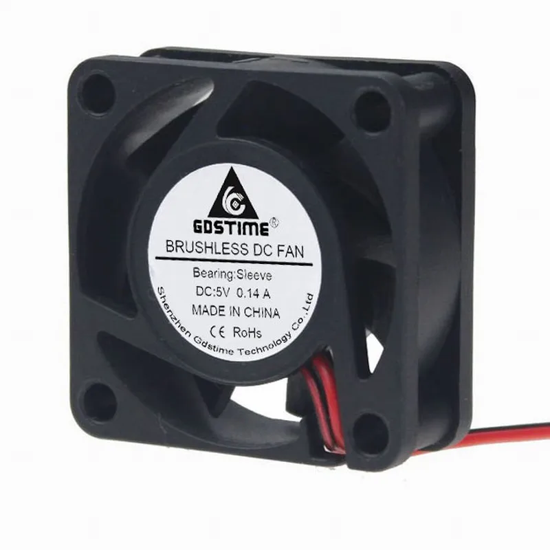 1 قطعة Gdstime DC 5V 40x40x15 مللي متر 40 مللي متر فرش DC محوري التبريد المبرد مروحة 40 مللي متر x 15 مللي متر 4 سنتيمتر 3D طابعة العادم البسيطة برودة مروحة