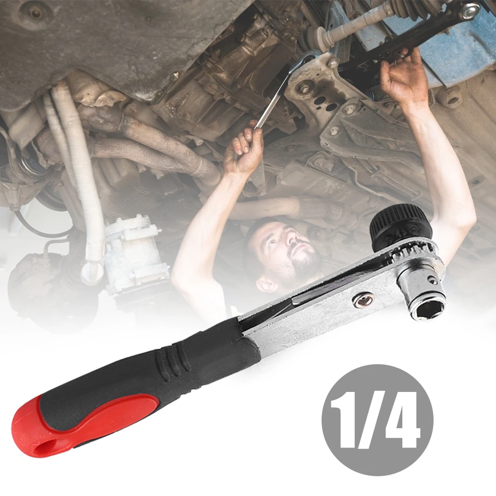 Semi-automática dupla-headed catraca ferramenta de aperto em casa chave de fenda bit wrench repair mini ferramentas manuais dropshipping