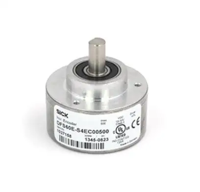 DFS60E-S4EC00500 1037158 Incremental Encoder, 500 PPR, 10 x 19 mm Dia. Shaft, 10-32 V, Connector