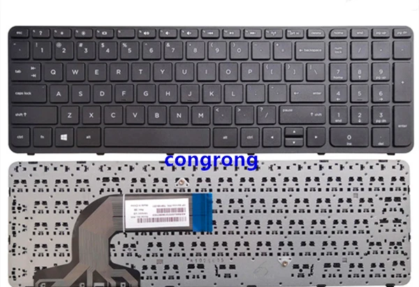 

Laptop US Keyboard For HP Pavilion 15-d 15-d000 15-d100 15z-d000 15-d076nr 15-d075nr 15-d074nr 15-d073nr W/Frame