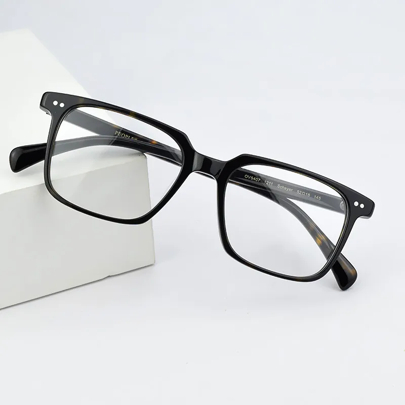 Square vintage optical glasses frame women men eyeglasses myopia brand Retro eye glasses frames for men spectacle frames OV5407