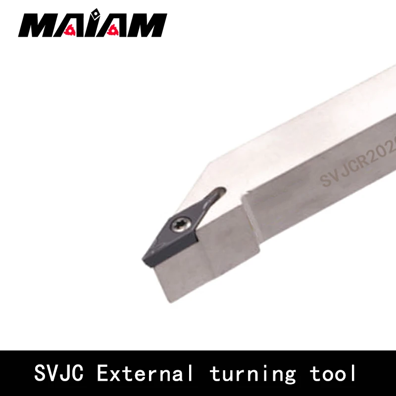 bolt External turning tool bar SVJC SVJCR SVJCL 1212 1616 2020 2525 H11 K11 H16 K16 M16 VNMG Rhombus insert VNMG1104 VNMG1604