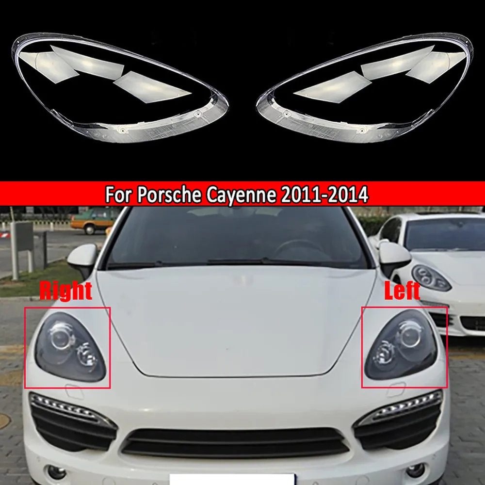 

Headlamp Cover Lamp Shade Front Headlight Glass For Porsche Cayenne 2011 2012 2013 2014 Headlight Lens