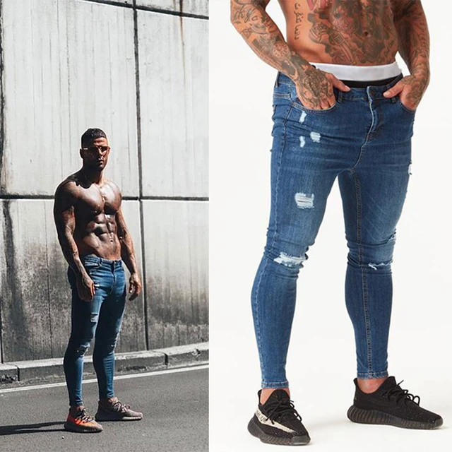 Mens super fashion low rise jeans