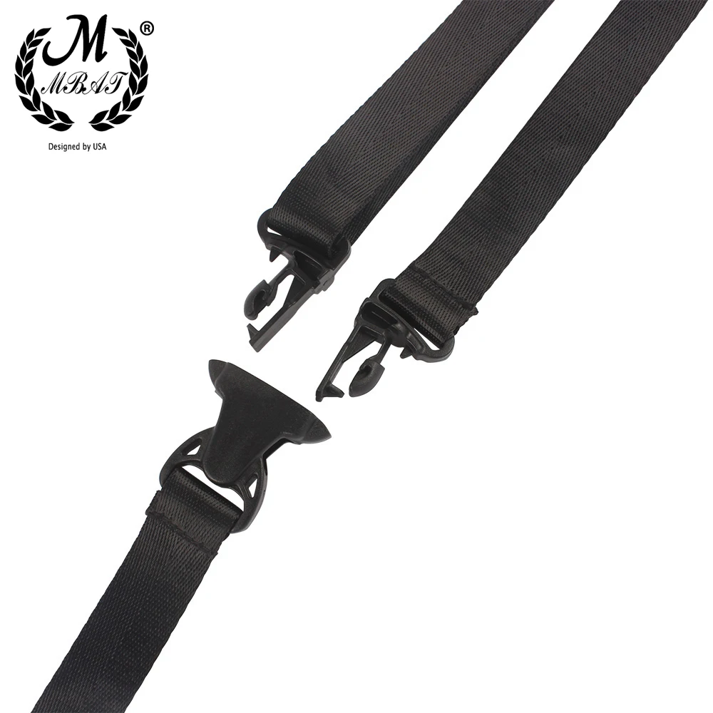 M MBAT Adjustable Ukulele Neck Strap Musical Instrument Accessories 4 String Hawaiian Guitar Nylon Shoulder Belt with Buckle