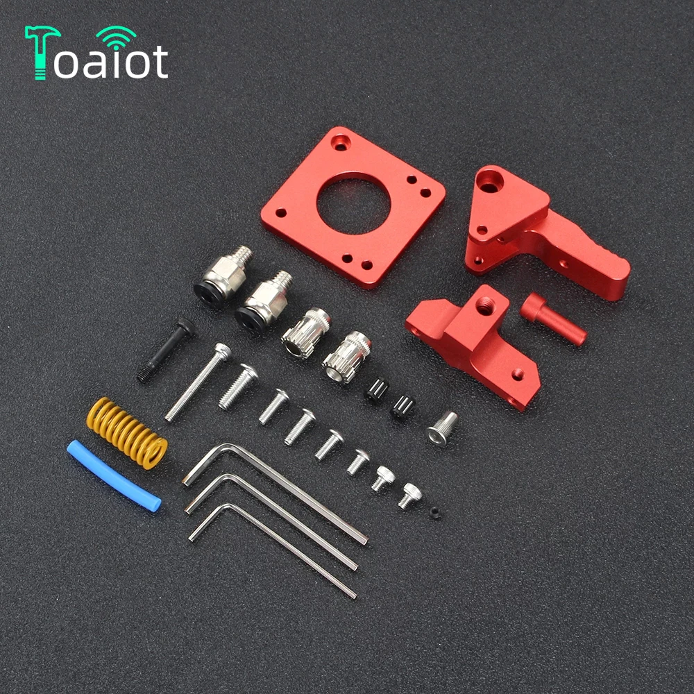 

Toaiot MK8 Dobule Pulley Extruder Btech Dual Direct Drive Extruder Kit For CR-10S CR10S PRO Ender-3 Ender-3PRO Ender 5 Tornado