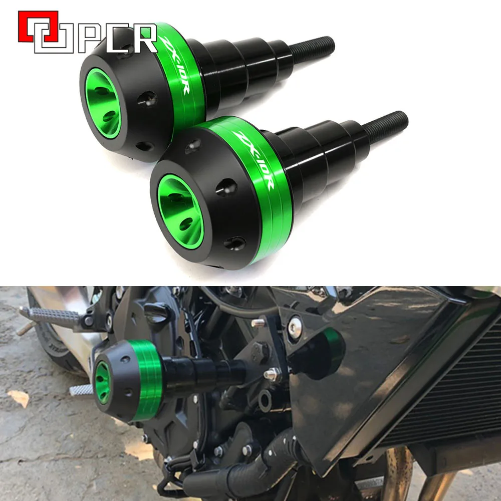 

2020 For Kawasaki ZX10R ZX 10R 2006-2018 2019 2020 Motorcycle Falling Protection Frame Slider Fairing Guard Crash Pad Protector