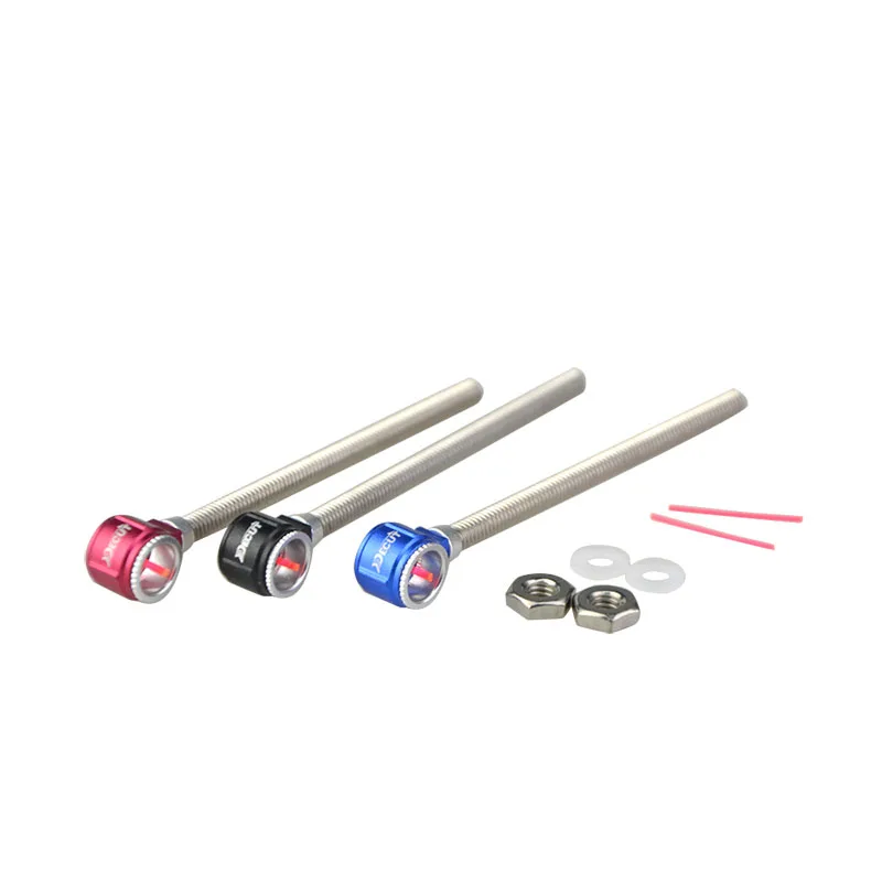 Lente de mira de tiro con arco, alfileres de fibra óptica para miras de arco recurvo, accesorios de caza, 0,5/0,75/1,0, 1 unidad