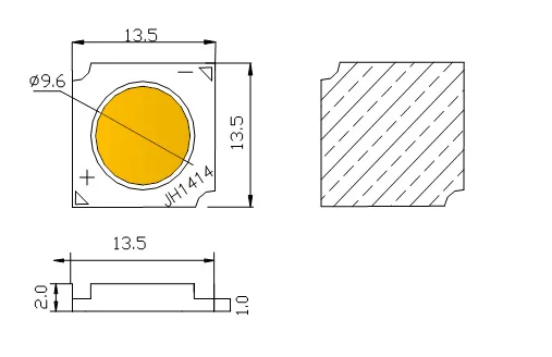 New 1414 cob 10w full spectrum plus infrared led 4000k