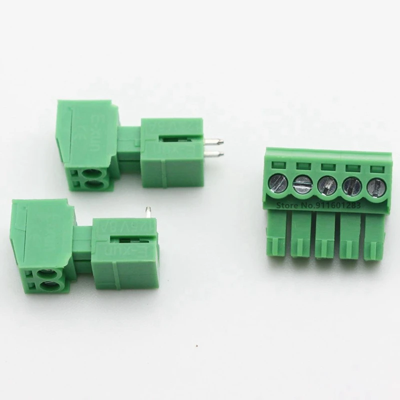 10PCS KF2EDG 3.5/3.81 2P/3P/4P/5P/6P/8P/12P-16PIN PCB Plug Terminal Block Connector+Pin Header Socket 3.5mm 3.81mm Pitch 15EDGK