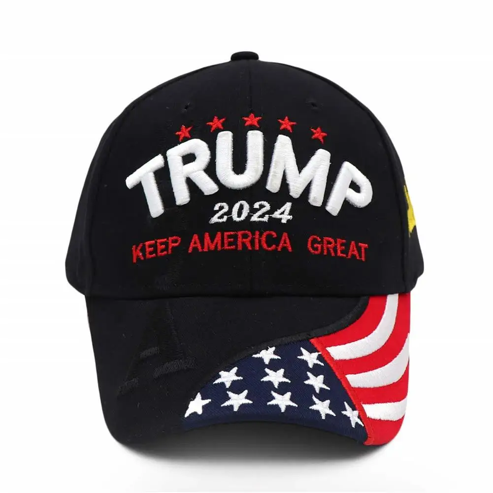 Donald Trump Hat 2024 Cap Keep America Great USA Embroidery Camo Hat Adjustable Baseball Hat