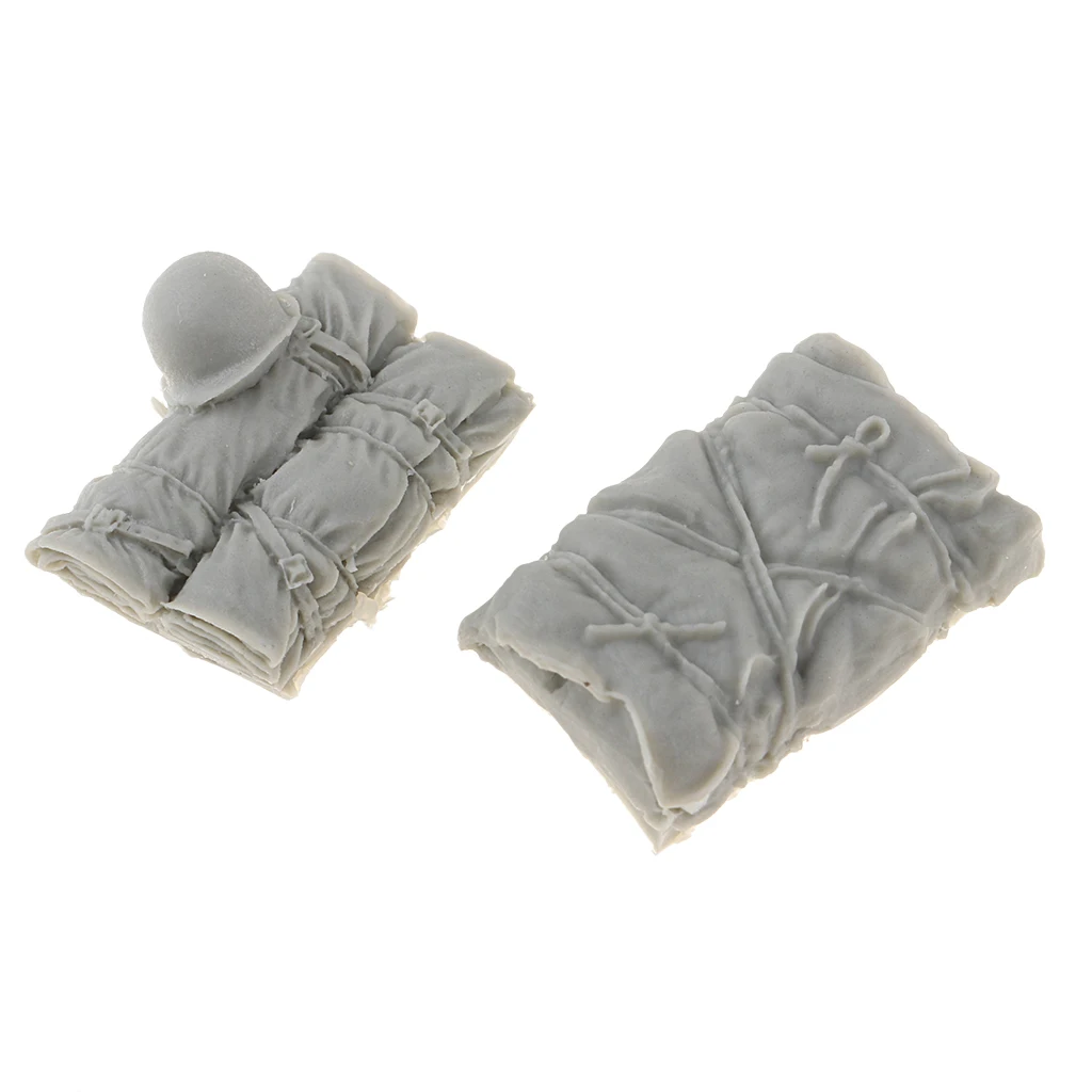 1/35 Scale Mini Resin Soldier Package Hat Model DIY Accessories for Diorama