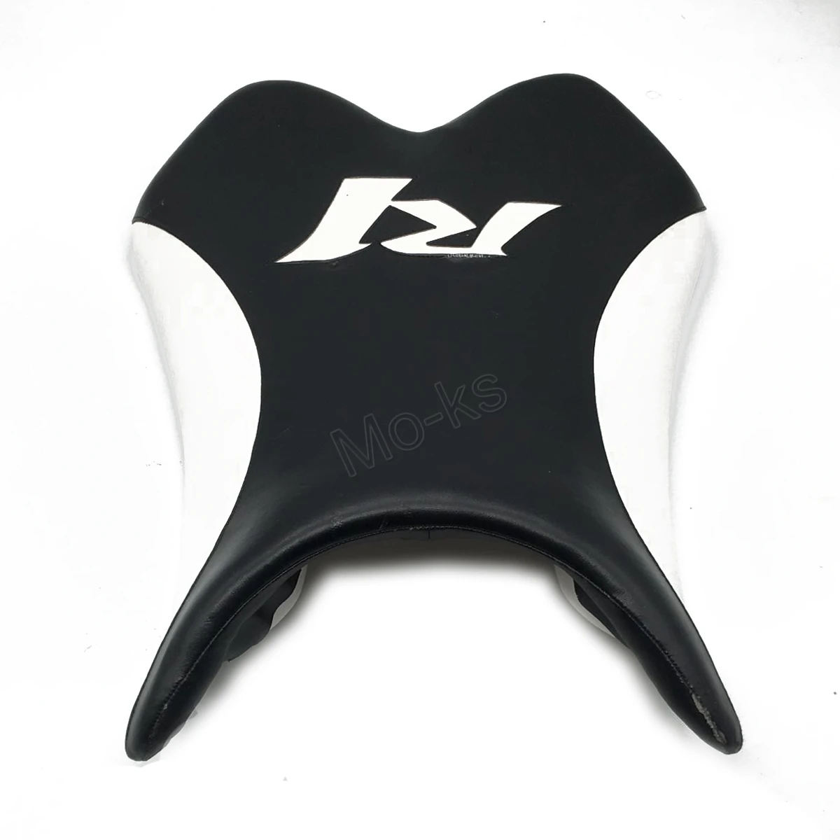 Motorcycle Black White Front Rear Seat  Pillion Cushion Saddles For Yamaha YZF R1 2007-2008