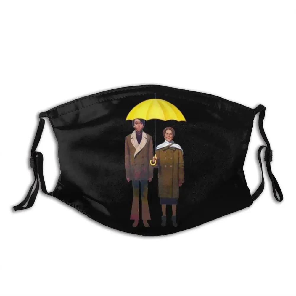 Harold And Maude Funny Print Reusable Pm2.5 Filter Face Mask Harold And Maude Death Life Love Existential Teenangst