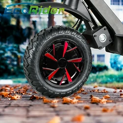Ecorider 10 inch 60V 1800W Hub Motor Kit Brushless Gearless Front Drive Rear Drive BLDC Hub Motor Electrica Scooter Wheel