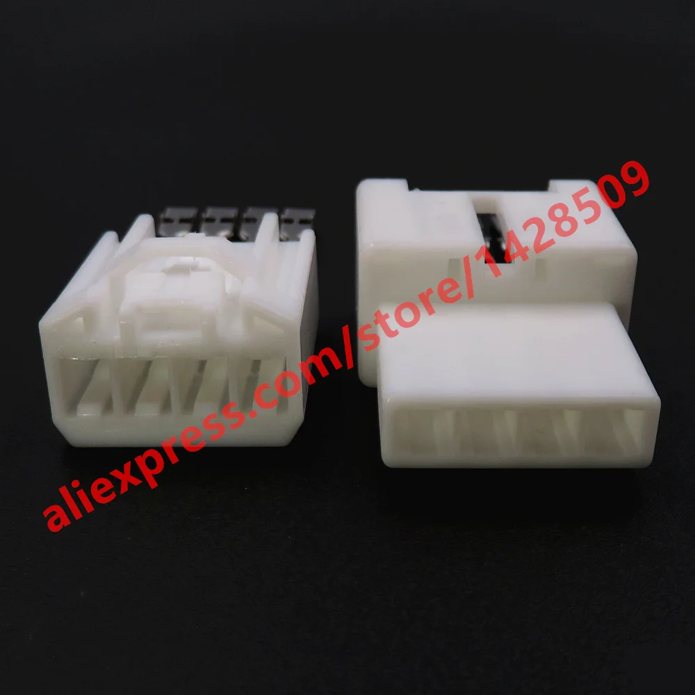 1 Set 4 Pin Automobile Woofer Horn Wire Socket 2.8 Series Plastic Housing Unsealed Connector For Ford Mondeo Mazda 7183-4347