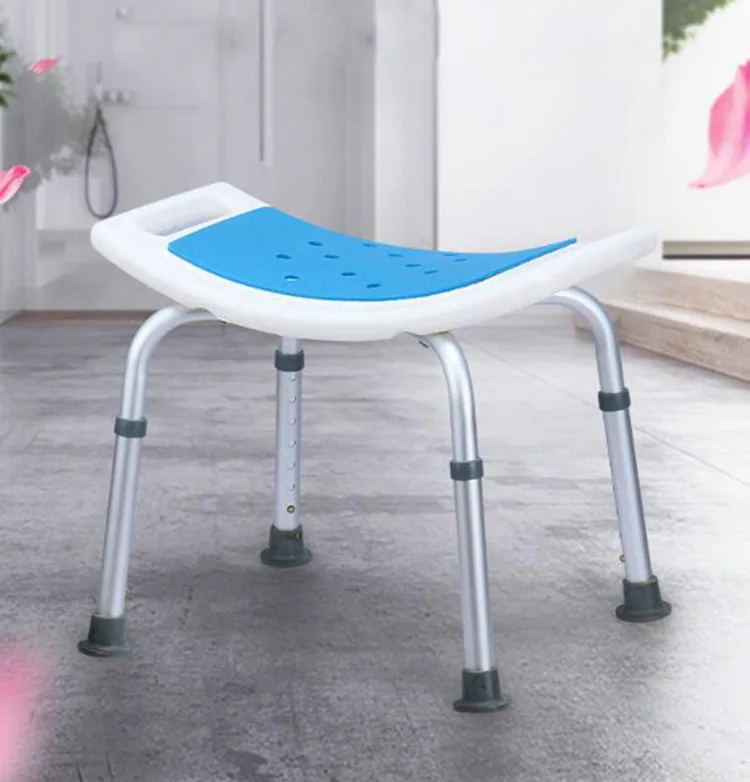 

Adjustable Bathroom Stool Chair Shower Bath Chair for The Elderly Kids Pregnant Shower Stool