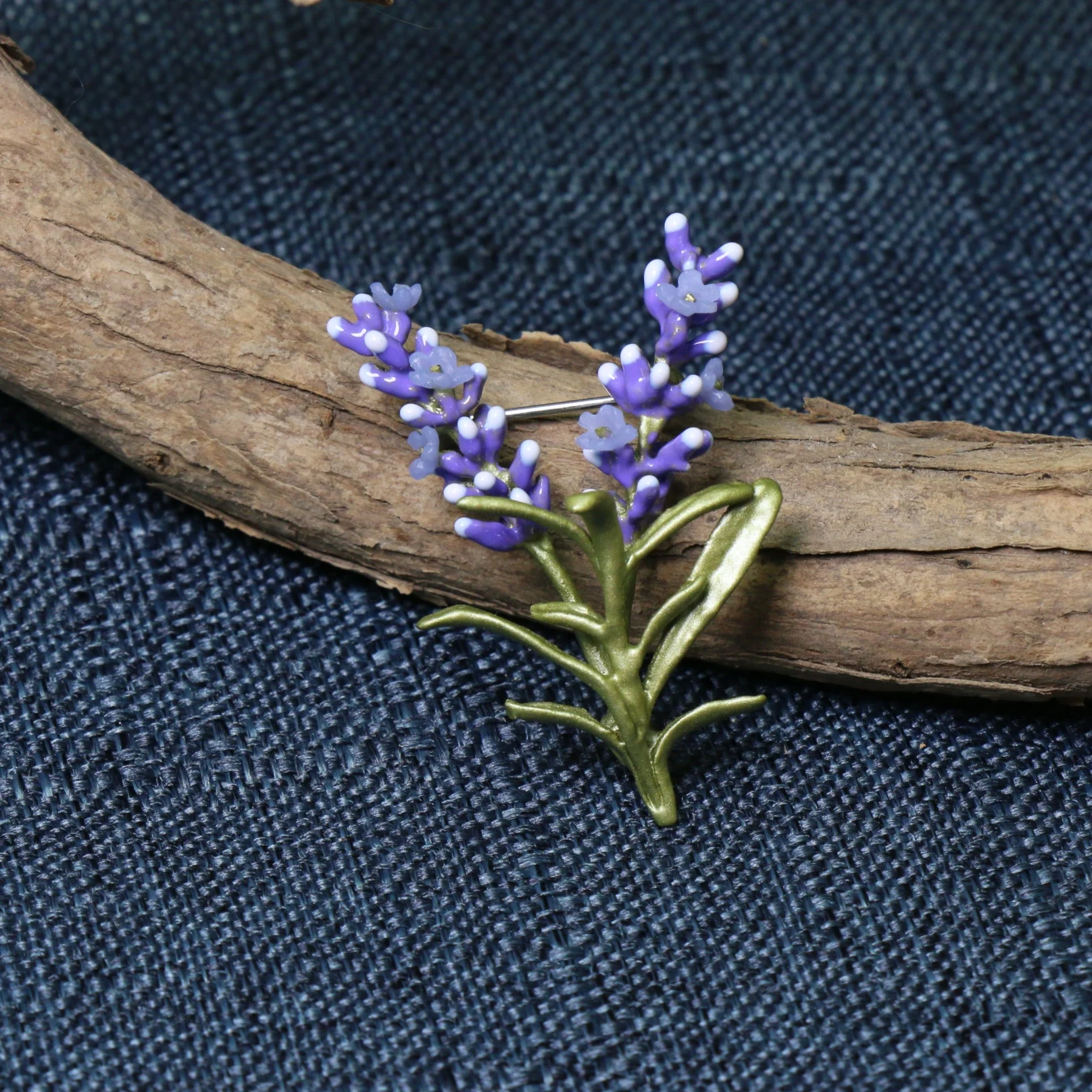 American designer new rural wind series of purple lavender brooch brooches female accessories accessories