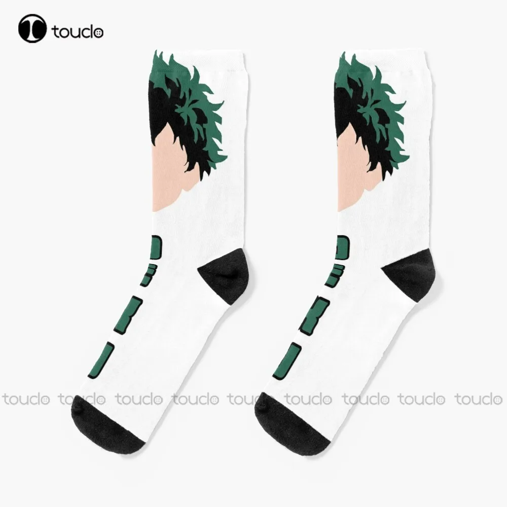 

MIDORIYA IZUKU minimalist sock Socks thin socks men Personalized Custom Unisex Adult Teen youth Socks Christmas gift funny sock