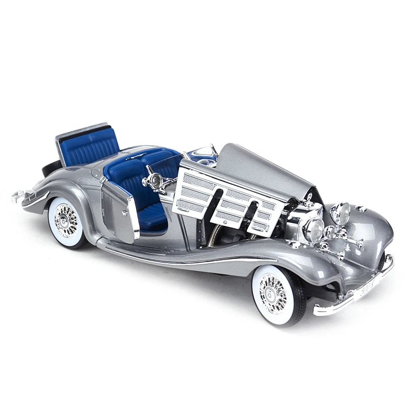 Maisto 1:18 1936 500K Typ Special Roadster Sports Car Static Simulation Diecast Alloy Model Car