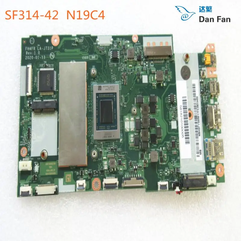 

For ACER SF314-42 N19C4 R54500U 16GB Motherboard FH4FR LA-J731P Mainboard 100%Tested Fully Work