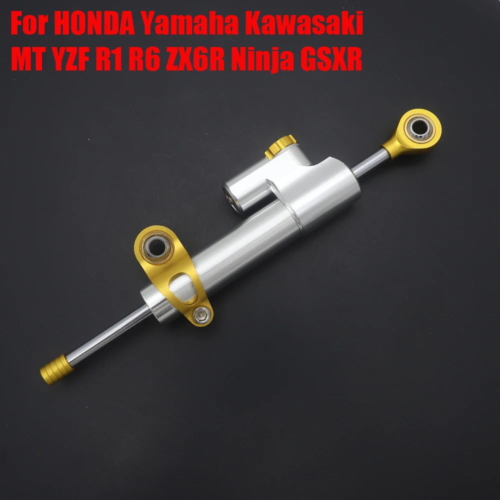 

Green Steering Stabilizer Damper For Kawasaki Ninja 250R ZX6R ZX10R ZX12R ZX14R New Motorcycle Accessories