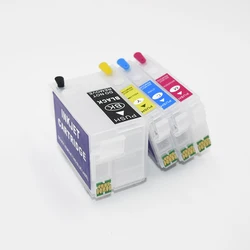 252XL T27XL T2711-T2714 Refillable Ink Cartridges With ARC Chips For Epson WF-7110 7610 7620 3620 3640 7710 7720 7715 Printers