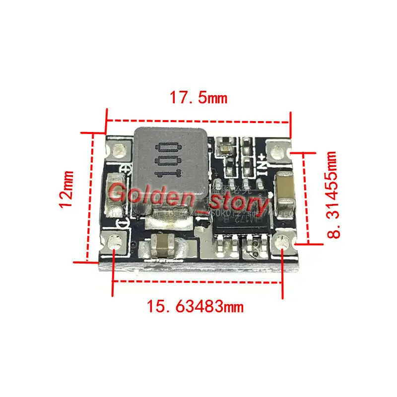 3A DC 4.5V-30V a DC 3.3V Mini DC-DC Buck Step-down convertitore Volt modulo regolatore 96% alta efficienza