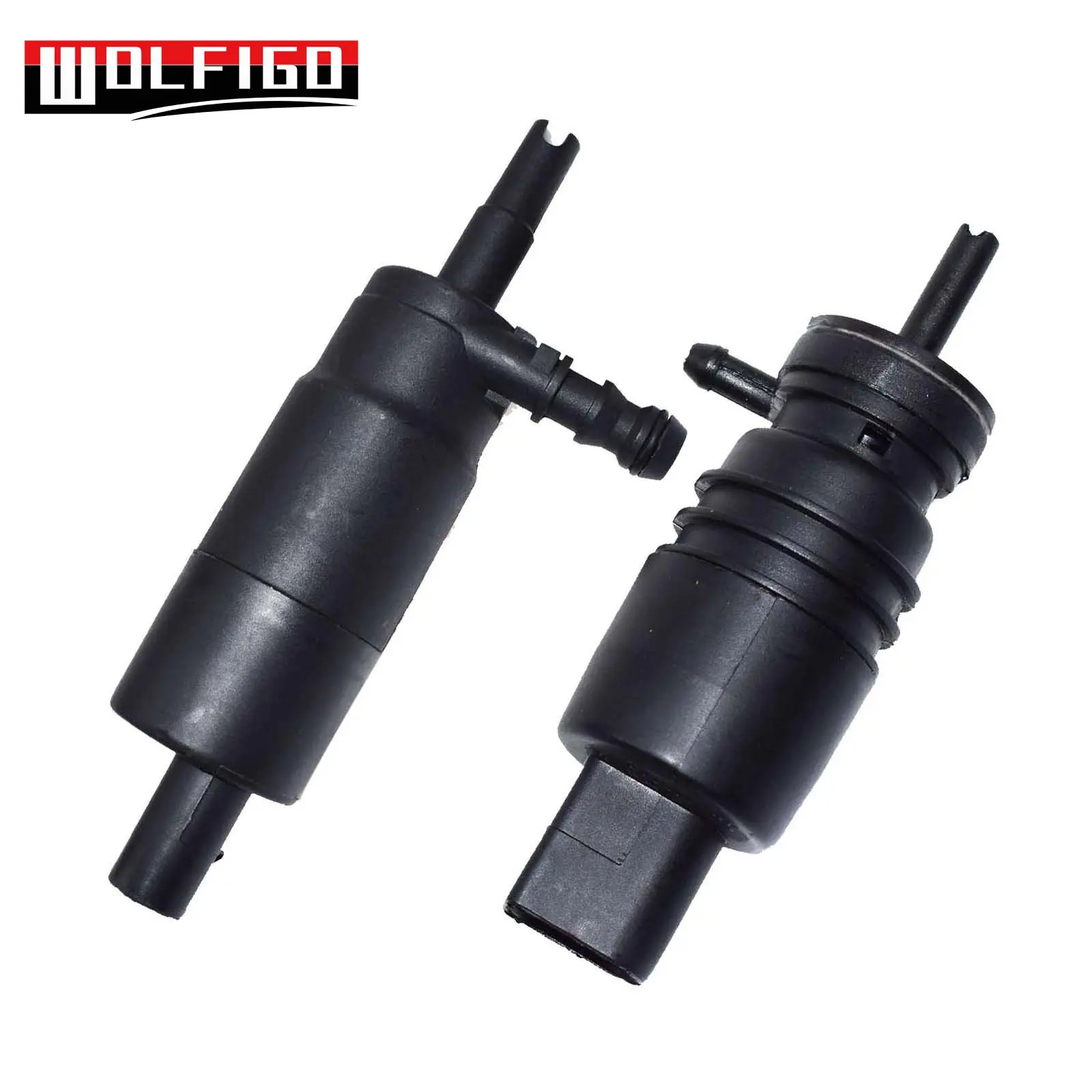WOLFIGO New HEADLIGHT + WINDSHIELD WASHER PUMP PUMPS for BMW E46 E90 X5 E60 E65 E66 67128377430, 67 12 8 362 154