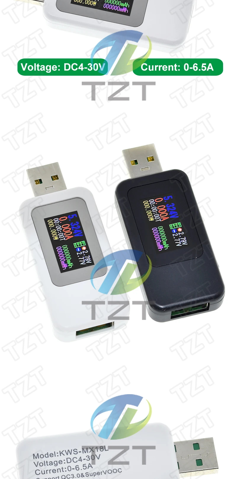 10-in-1-USB-Tester DC Digital Voltmeter Amperimetro Strom Spannung Meter Amp Volt Amperemeter Detektor Power Bank Ladegerät Anzeige – Detail 12