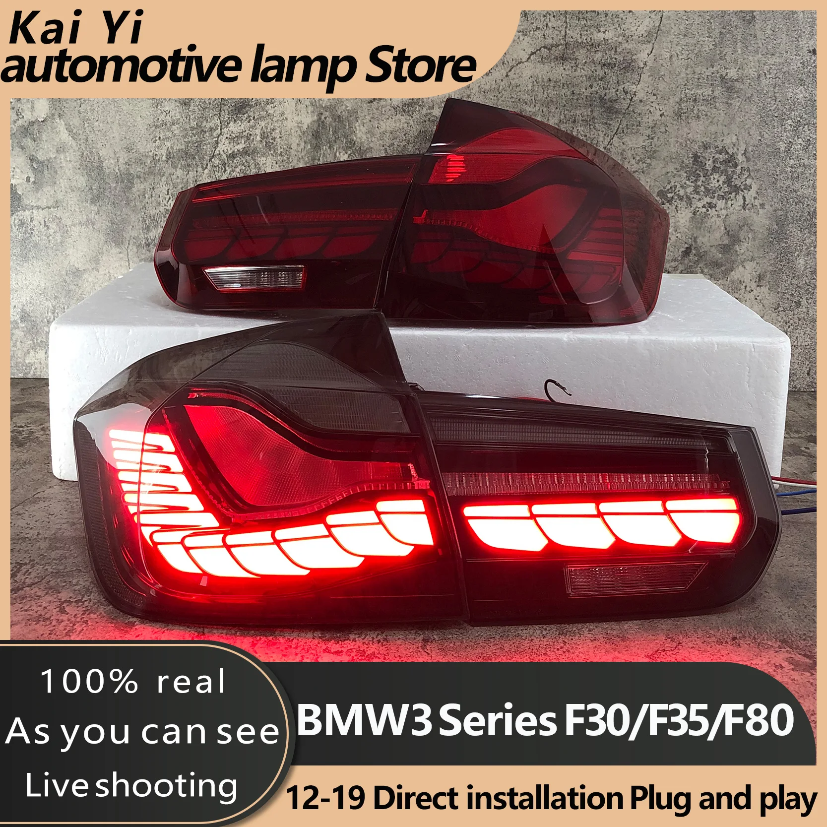 

VLAND 3 series F30 tail light car styling 2013-2019 F80 M3 design M4 GTS led tail light 320 325i LED sequential signal light