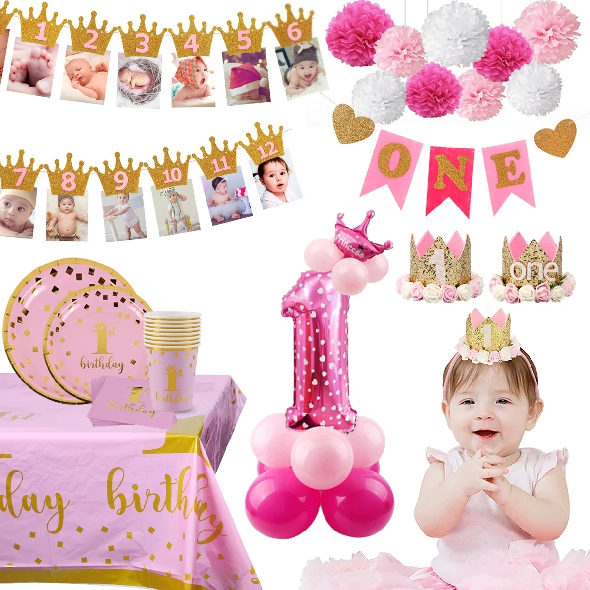 Compleanno 1: Decorazioni per Festa di Primo Compleanno con Stile e Senso del Dettaglio