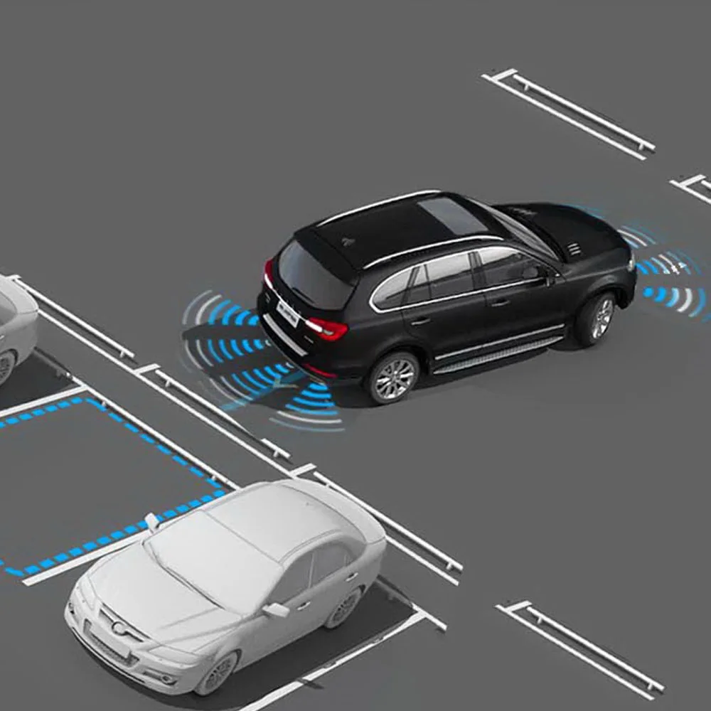 Sensor de estacionamento ultra-sônico de backup Radar, Parktronic Reverse Probe, Preto Vermelho Azul Cinza Prata Champanhe Ouro, Aparcami, 22mm