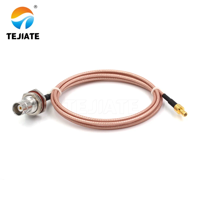 1 قطعة TEJIATE محول كابل SMB إلى BNC نوع SMBJ تحويل BNCK 8-90 سنتيمتر 1M 1.5M 2M طول موصل RG316 سلك