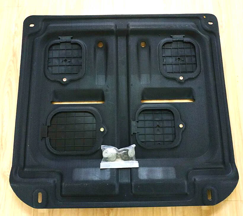 Plastic steel Car engine skid plate,guard plater,mudguards,engine protecting plate with screw For CHEVROLET Aveo/Sonic 2011-2014