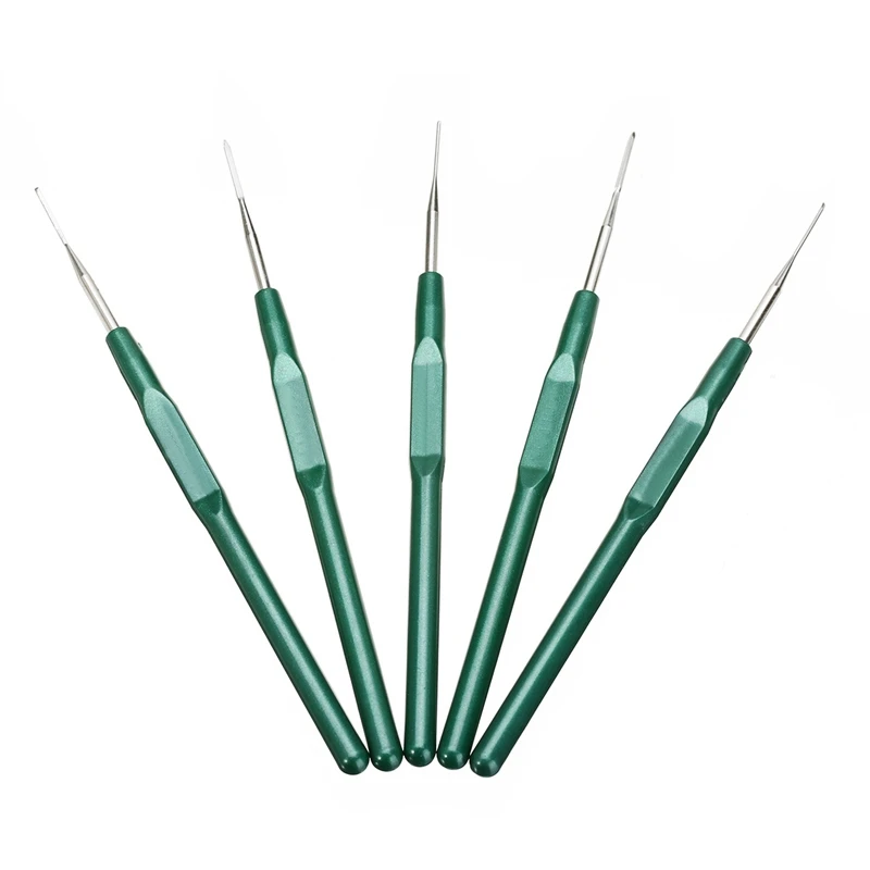 5Pcs Titanium Alloy Car  Wire Terminal Socket Pin Removal Dismount Tools Maintenance Hot Sale   