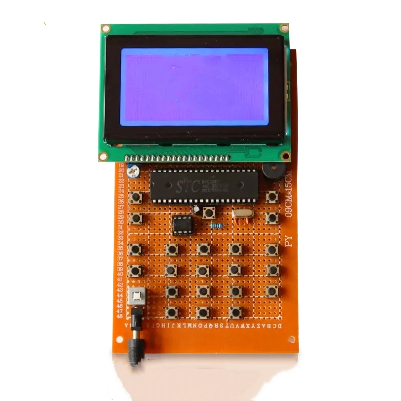 

Design diy production kit based on STC51 single chip microcomputer bank ATM automatic teller machine diy kit spare parts