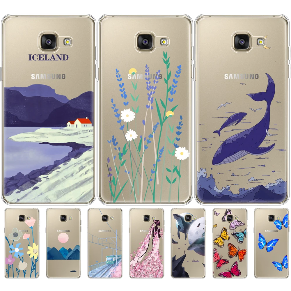 For Samsung Galaxy A5 2016 Case A510F A510 Phone Back Cover Protective FOR Samsung A5 2016 Case soft tpu Silicon Capa