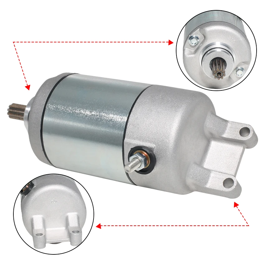 Motorcycle Electric Starter Motor For Suzuki GSX750 1998-2001 GSX600 Katana 1988-1997 31100-19C00 31100-19C02 31100-19C03 Parts