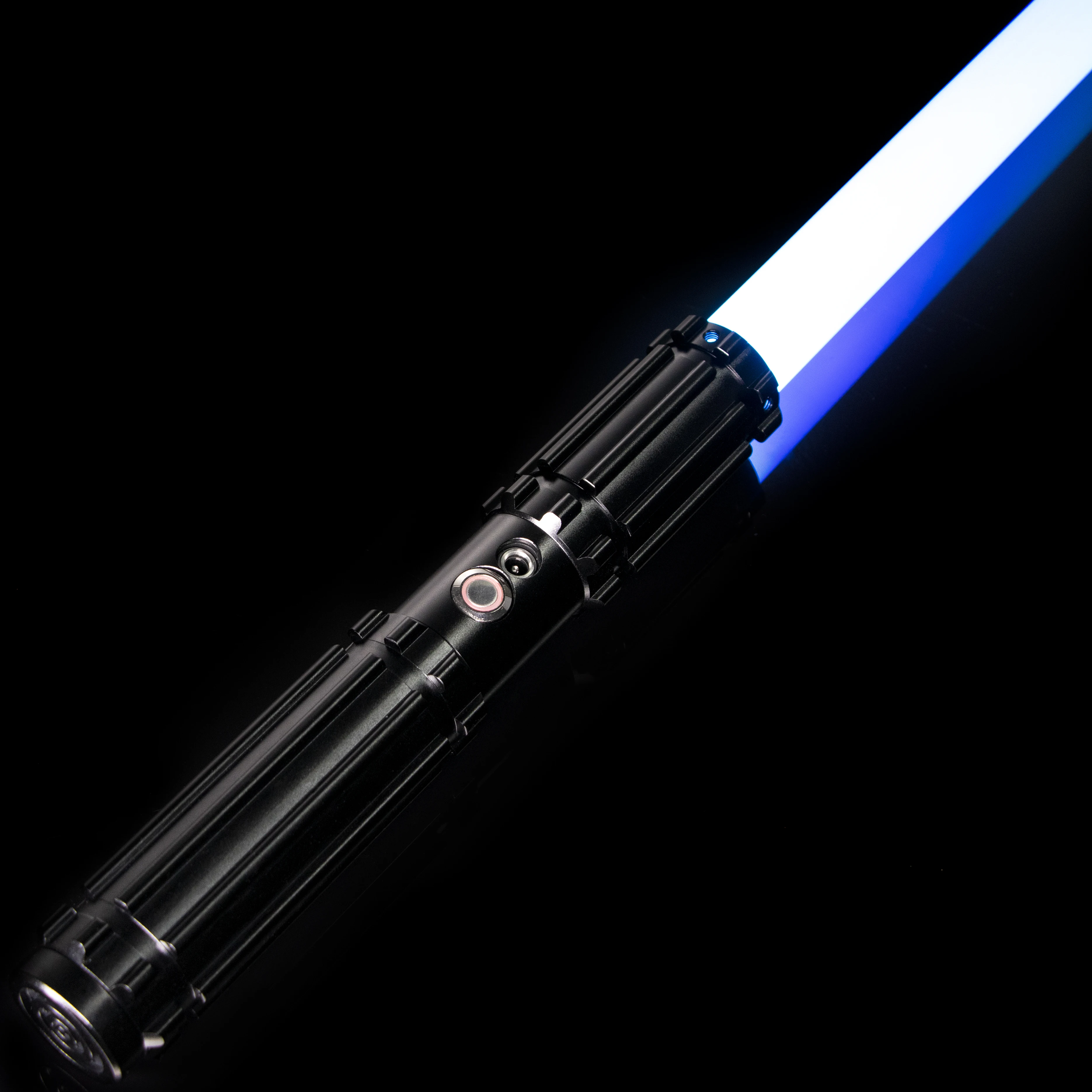 LGT Lightsaber-Đèn Flash Trên Đụng Độ Quân Hạng Nặng Đấu Tay Đôi Đèn Saber Vô Hạn Đổi Màu Với 9 Âm Thanh Phông Chữ Mịn Xoay