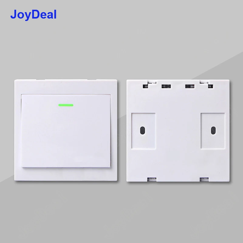 433 MHz Wireless Smart Switch Receiver 86 Wall Panel Transmitter AC 110V 220V 1CH Smart Home RF Remote Control Wall Light Switch