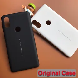 Original Case For Xiaomi mi Mix 2s Case PC Hard Phone Case Official Black Color Covers For Xiaomi mi Mix2s mix 2 s Cover Shell