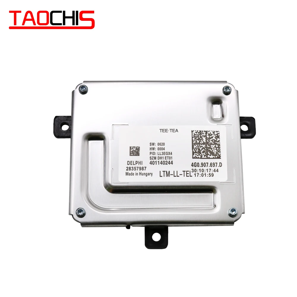 

TAOCHIS 12V 35W DRL Contorler 4G0.907.697D Headlight Ballast Module Fit For Audi A1 8X 2015-2017 A4 B8-8K 11-15 A5 8T-8F 11-16