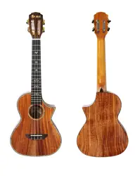 Mr.mai MC-30 Ukulele Tenor 26 Inch Ukulélé Solid Koa wood Gloss Finish With Hard Case/Tuner/Capo/Strap