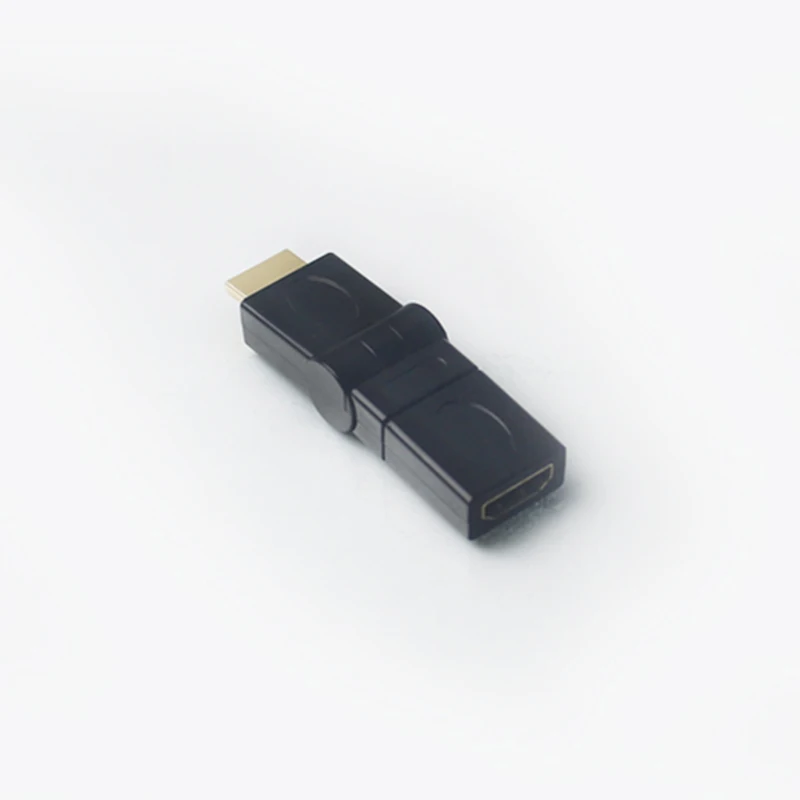 Lingable Adapter HDMI Rotatable Flexible 360 Degree male to female M/F Extension Connector Converter for HDTV 1080P